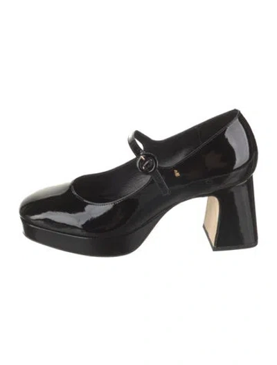 Pre-owned Larroude Patent Leather Pumps In Black