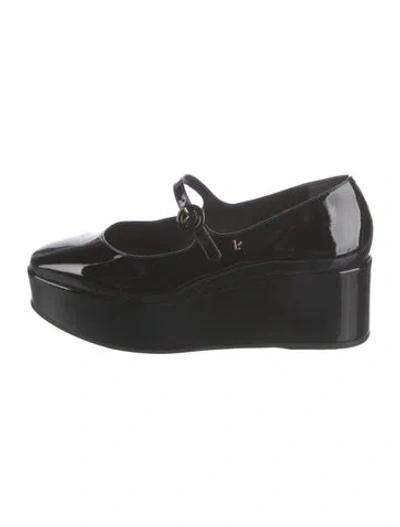 Pre-owned Larroude Patent Leather Pumps In Black