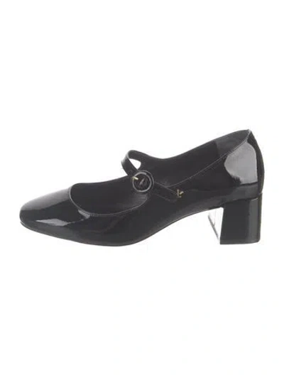 Pre-owned Larroude Patent Leather Pumps In Black