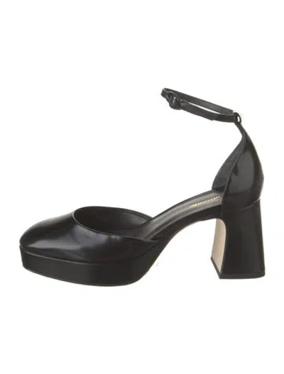 Pre-owned Larroude Patent Leather Pumps In Black