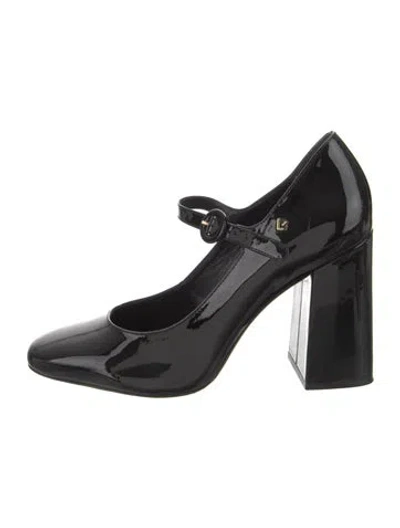 Pre-owned Larroude Patent Leather Pumps In Black