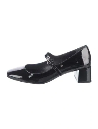 Pre-owned Larroude Patent Leather Pumps In Black