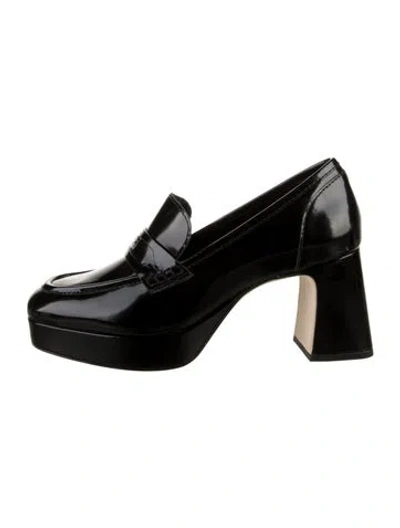 Pre-owned Larroude Patent Leather Pumps In Black