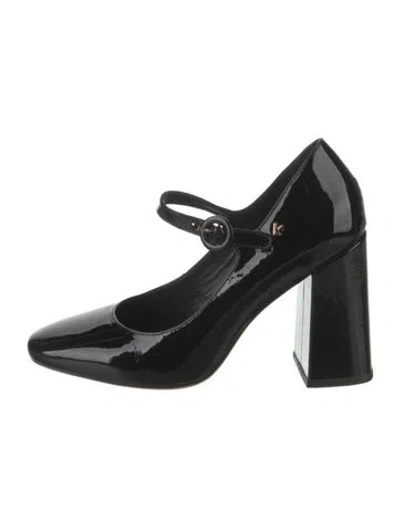 Pre-owned Larroude Patent Leather Pumps In Black