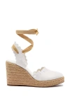 LARROUDE POPPY ESPADRILLE PLATFORM HEELS