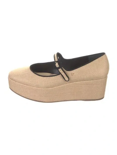Pre-owned Larroude Pumps In Black/neutrals