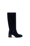Larroude Ricky Boot In Dress Blue