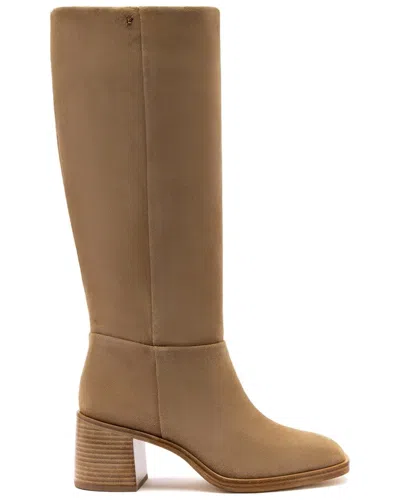 Larroude Larroudé Ricky Leather Boot In Sand
