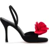 Larroude Larroudé Salma Sandal In Red