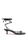 Larroude Sara Sandal In Black