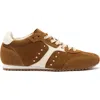 Larroude Larroudé Stella Sneaker In Brown