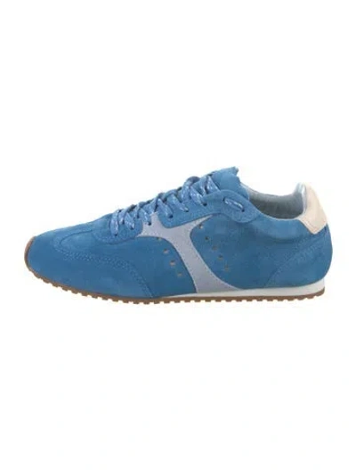 Pre-owned Larroude Stella Sneakers In Blue