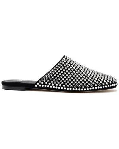 LARROUDE LARROUDE VENICE SUEDE FLAT MULE