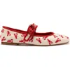 Larroude Larroudé Verona Ballet Flat In Multi