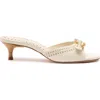 Larroude Larroudé Verona Mule In Ivory