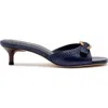 Larroude Larroudé Verona Mule In Navy