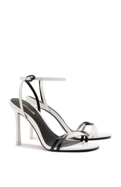 Larroude Women's Vesper Sandals In White