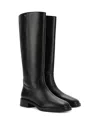 Larroude Ricky Block Heel Boot In Black