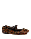 Larroude Blair Flats Natural In Natural