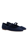 Larroude Women's Blair Mary Jane Ballet Flats In Blue