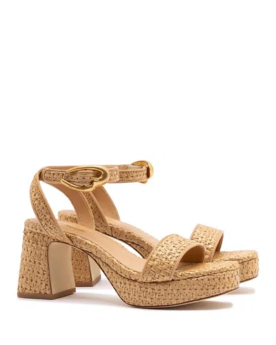 Larroude Women's Dolly Verona Sandals In Brown