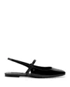Larroude Women's Georgina Ballet Flats In Black