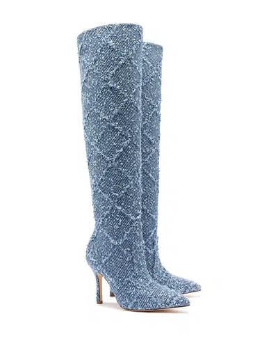 Larroude Women's Kate Boots In Blue