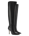 Larroude Women's Kate Over The Knee Boots In Black