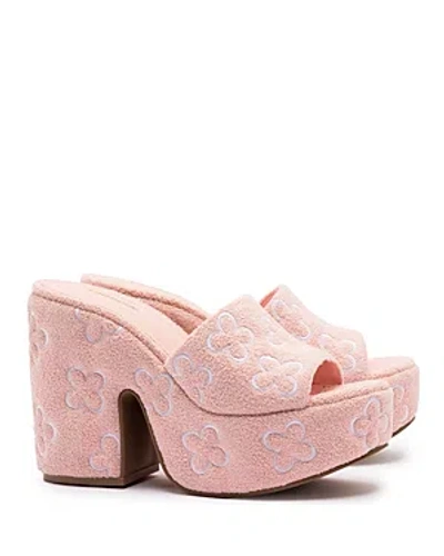 Larroude Women's Margot Platform High Heel Sandals In Pink
