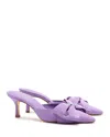 Larroude Women's Mini Pointed Pumps In Iris