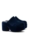 Larroude Women's Miso Platform Clogs In Midnight