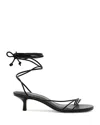 Larroude Sara Sandal In Black