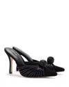 Larroude Valerie Pointed Toe Mule In Black