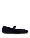 Larroude Women's Verona Ballet Flats In Blue