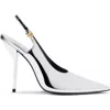Larroude X Altuzarra Women's Slingback Pumps In Silver