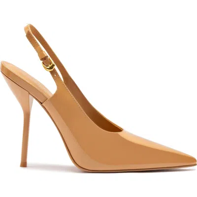 Larroude Larroudé X Altuzarra Pump In Tan