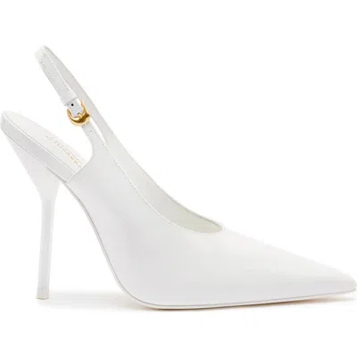 Larroude Larroudé X Altuzarra Pump In White