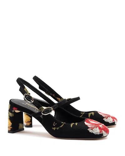 Larroude X Markarian Women's Slingback Pumps In Black
