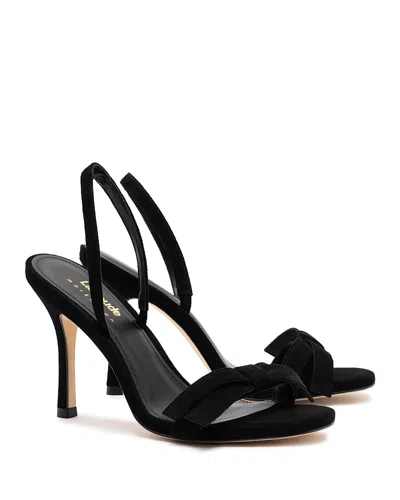 Larroude X Markarian Women's Slingback Sandals In Black