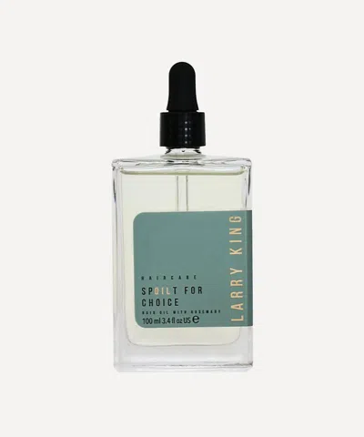 Larry King Hair Spoilt For Choice Hair Oil 100ml