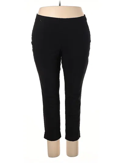 Pre-owned Larry Levine Active Pants In Black