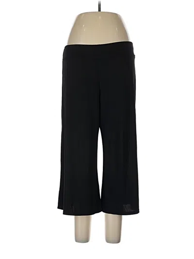 Pre-owned Larry Levine Active Pants In Black