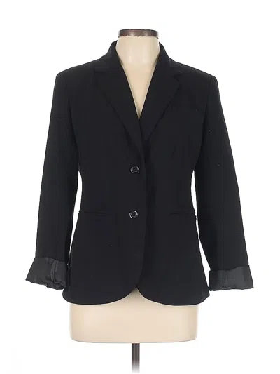 Pre-owned Larry Levine Blazer Jacket In Black