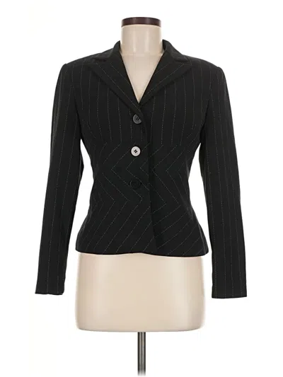 Pre-owned Larry Levine Blazer Jacket In Black