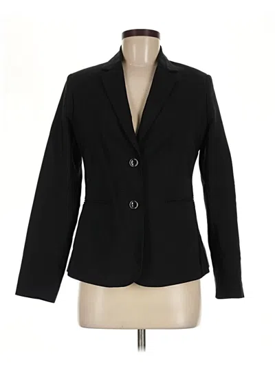 Pre-owned Larry Levine Blazer Jacket In Black