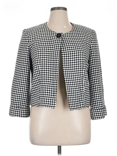 Pre-owned Larry Levine Blazer Jacket In Gray