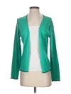 Larry Levine Blazer Jacket In Green