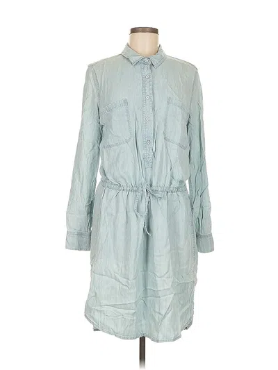 Pre-owned Larry Levine Casual Dress In Blue