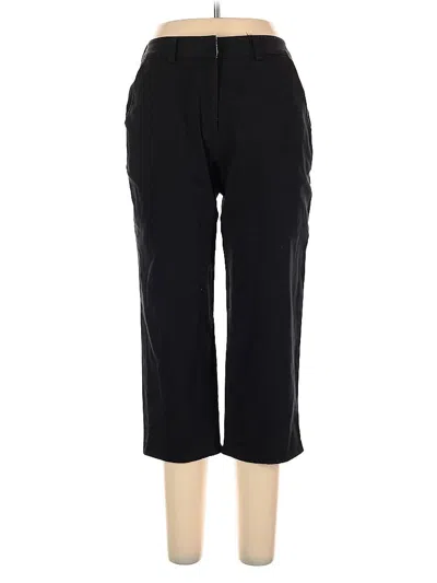 Pre-owned Larry Levine Casual Pants In Black