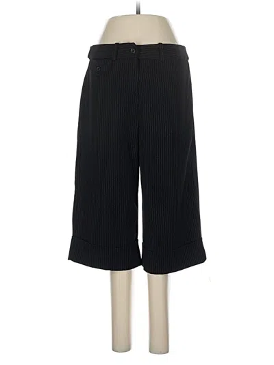 Pre-owned Larry Levine Casual Pants In Black